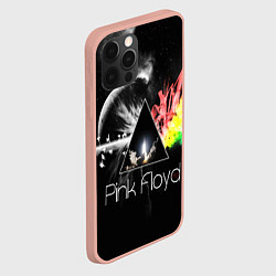 Чехол для iPhone 12 Pro Max PINK FLOYD, цвет: 3D-светло-розовый — фото 2