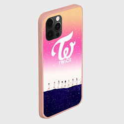 Чехол для iPhone 12 Pro Max TWICE, цвет: 3D-светло-розовый — фото 2