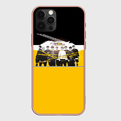 Чехол для iPhone 12 Pro Max Stray Kids, цвет: 3D-светло-розовый