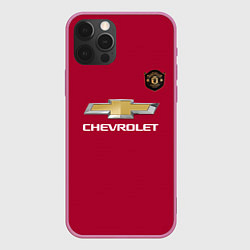 Чехол для iPhone 12 Pro Max Lingard Manchester United, цвет: 3D-малиновый