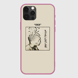 Чехол для iPhone 12 Pro Max XXXTENTACION BAD VIBES FOREVER, цвет: 3D-малиновый