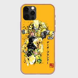 Чехол для iPhone 12 Pro Max JoJo Bizarre Adventure, цвет: 3D-светло-розовый