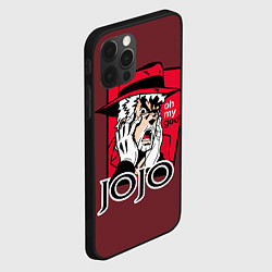 Чехол для iPhone 12 Pro Max Приключения ДжоДжо, цвет: 3D-черный — фото 2