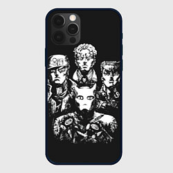 Чехол для iPhone 12 Pro Max JoJo Bizarre Adventure, цвет: 3D-черный