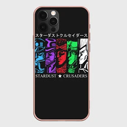 Чехол для iPhone 12 Pro Max JoJo Bizarre Adventure, цвет: 3D-светло-розовый