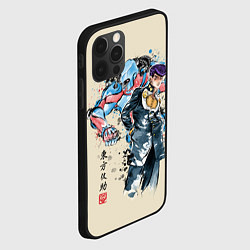 Чехол для iPhone 12 Pro Max Приключения ДжоДжо, цвет: 3D-черный — фото 2