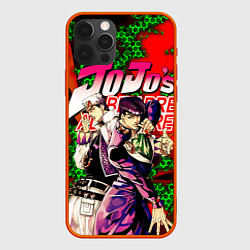 Чехол для iPhone 12 Pro Max Jojo, цвет: 3D-красный