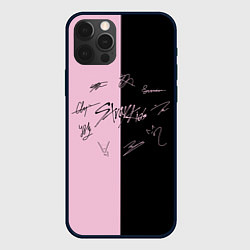 Чехол для iPhone 12 Pro Max STRAY KIDS, цвет: 3D-черный