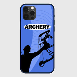 Чехол для iPhone 12 Pro Max Archery, цвет: 3D-черный