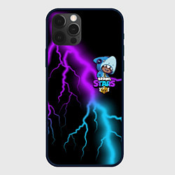 Чехол для iPhone 12 Pro Max Brawl Stars LEON SHARK, цвет: 3D-черный