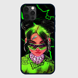 Чехол для iPhone 12 Pro Max BILLIE EILISH, цвет: 3D-черный