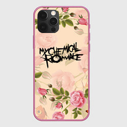 Чехол для iPhone 12 Pro Max My Chemical Romance, цвет: 3D-малиновый