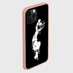 Чехол для iPhone 12 Pro Max MONOKUMA, цвет: 3D-светло-розовый — фото 2