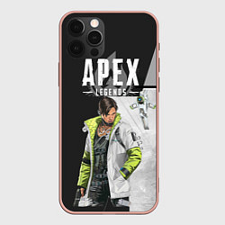 Чехол для iPhone 12 Pro Max Apex Legends, цвет: 3D-светло-розовый