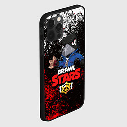 Чехол для iPhone 12 Pro Max BRAWL STARS CROW, цвет: 3D-черный — фото 2