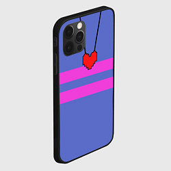 Чехол для iPhone 12 Pro Max UNDERTALE FRISK ФРИСК, цвет: 3D-черный — фото 2