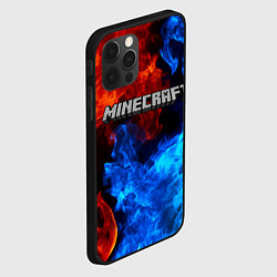 Чехол для iPhone 12 Pro Max MINECRAFT, цвет: 3D-черный — фото 2