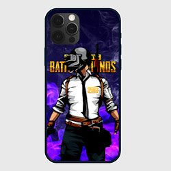 Чехол для iPhone 12 Pro Max PUBG, цвет: 3D-черный