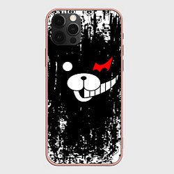 Чехол для iPhone 12 Pro Max MONOKUMA, цвет: 3D-светло-розовый