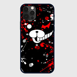 Чехол для iPhone 12 Pro Max MONOKUMA, цвет: 3D-черный