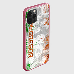 Чехол для iPhone 12 Pro Max Конор МакГрегор, цвет: 3D-малиновый — фото 2