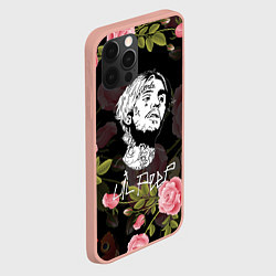 Чехол для iPhone 12 Pro Max LIL PEEP ROSES, цвет: 3D-светло-розовый — фото 2