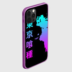 Чехол для iPhone 12 Pro Max Tokyo Ghoul, цвет: 3D-сиреневый — фото 2