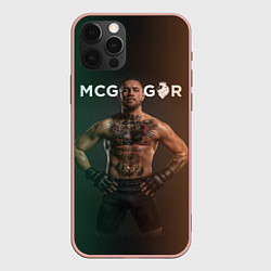 Чехол для iPhone 12 Pro Max Conor McGregor, цвет: 3D-светло-розовый