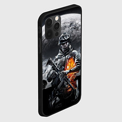 Чехол для iPhone 12 Pro Max Battlefield, цвет: 3D-черный — фото 2