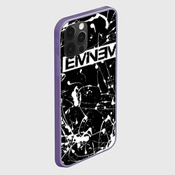 Чехол для iPhone 12 Pro Max Eminem, цвет: 3D-серый — фото 2