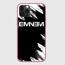 Чехол для iPhone 12 Pro Max EMINEM, цвет: 3D-малиновый