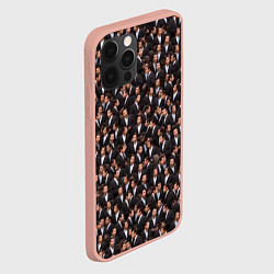 Чехол для iPhone 12 Pro Max Растерянный Траволта, цвет: 3D-светло-розовый — фото 2