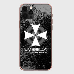 Чехол для iPhone 12 Pro Max UMBRELLA CORP, цвет: 3D-светло-розовый