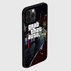 Чехол для iPhone 12 Pro Max Grand Theft Auto V, цвет: 3D-черный — фото 2