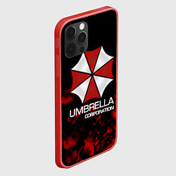 Чехол для iPhone 12 Pro Max UMBRELLA CORP, цвет: 3D-красный — фото 2