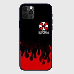 Чехол для iPhone 12 Pro Max UMBRELLA CORPORATION, цвет: 3D-черный