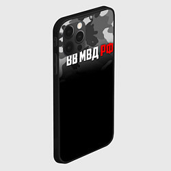 Чехол для iPhone 12 Pro Max ВВ МВД РФ, цвет: 3D-черный — фото 2