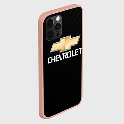 Чехол для iPhone 12 Pro Max CHEVROLET, цвет: 3D-светло-розовый — фото 2