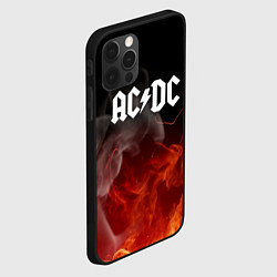 Чехол для iPhone 12 Pro Max AC DC, цвет: 3D-черный — фото 2