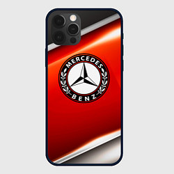 Чехол для iPhone 12 Pro Max MERCEDES-BENZ, цвет: 3D-черный