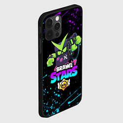 Чехол для iPhone 12 Pro Max BRAWL STARS VIRUS 8-BIT, цвет: 3D-черный — фото 2