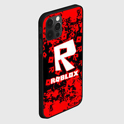 Чехол для iPhone 12 Pro Max Roblox, цвет: 3D-черный — фото 2