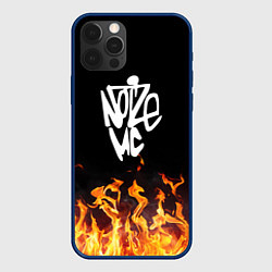 Чехол для iPhone 12 Pro Max Noize MC, цвет: 3D-тёмно-синий