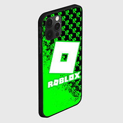 Чехол для iPhone 12 Pro Max Roblox, цвет: 3D-черный — фото 2