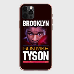 Чехол для iPhone 12 Pro Max Mike Tyson, цвет: 3D-светло-розовый