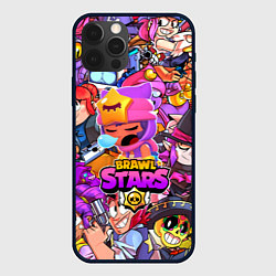 Чехол для iPhone 12 Pro Max BRAWL STARS SANDY, цвет: 3D-черный