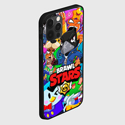 Чехол для iPhone 12 Pro Max BRAWL STARS CROW, цвет: 3D-черный — фото 2