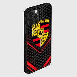 Чехол для iPhone 12 Pro Max PORSCHE, цвет: 3D-черный — фото 2