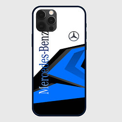 Чехол для iPhone 12 Pro Max Mercedes-Benz, цвет: 3D-черный