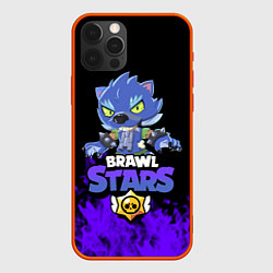 Чехол iPhone 12 Pro Max Brawl stars leon оборотень